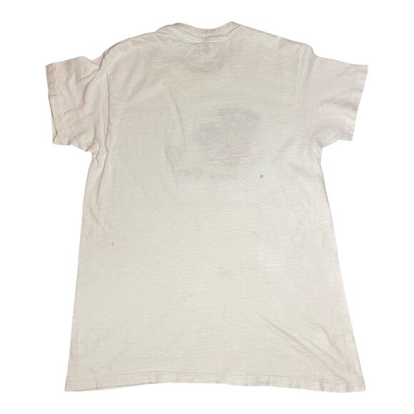 Vintage 80s Cheetos “Cheesy Rider” Mouse Biker Tee – Hanes USA Single Stitch – M - Picture 5 of 12